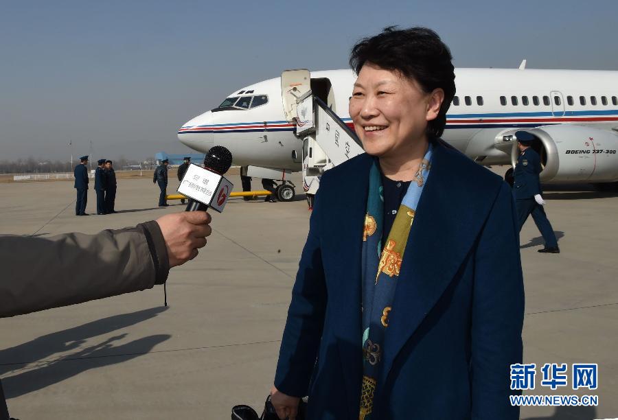 2015兩會 各地代表團陸續抵京