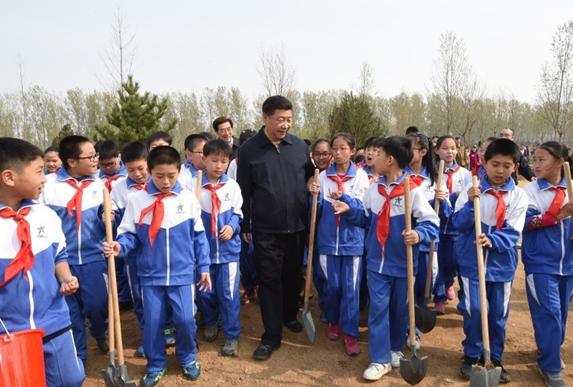 習近平:建設綠色家園是人類的共同夢想