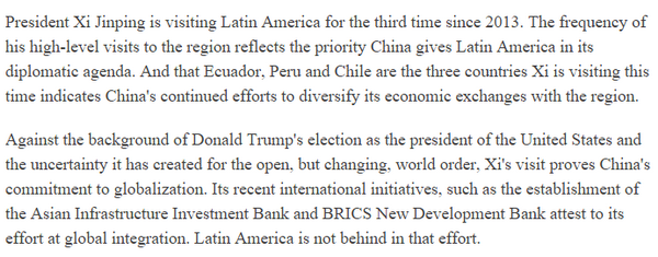 【老外談】哥斯達黎加學者:打造可靠的中拉伙伴關系,實現雙邊互利共贏