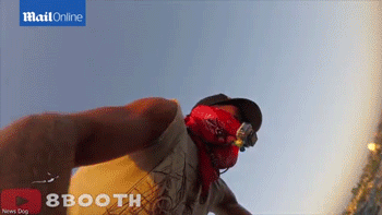 驚心動魄：第一視角體驗40米高空墜落