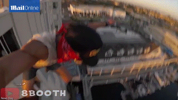 驚心動魄：第一視角體驗40米高空墜落