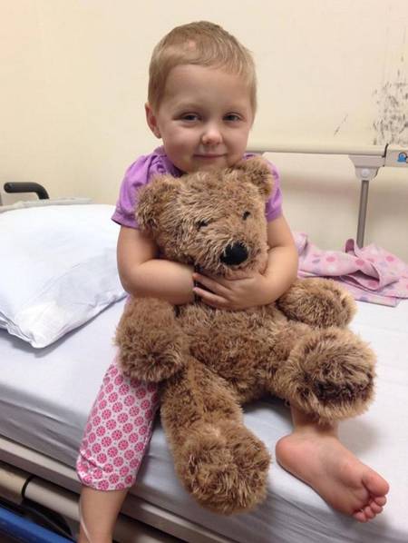 5歲患癌小女孩的最后一個生日宴會