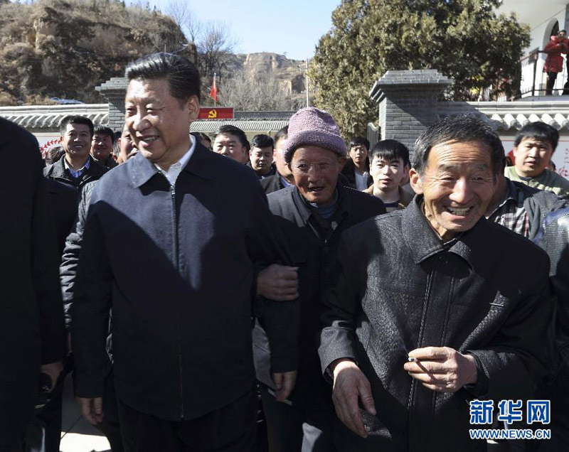 2015年習近平與群眾在一起的親密瞬間