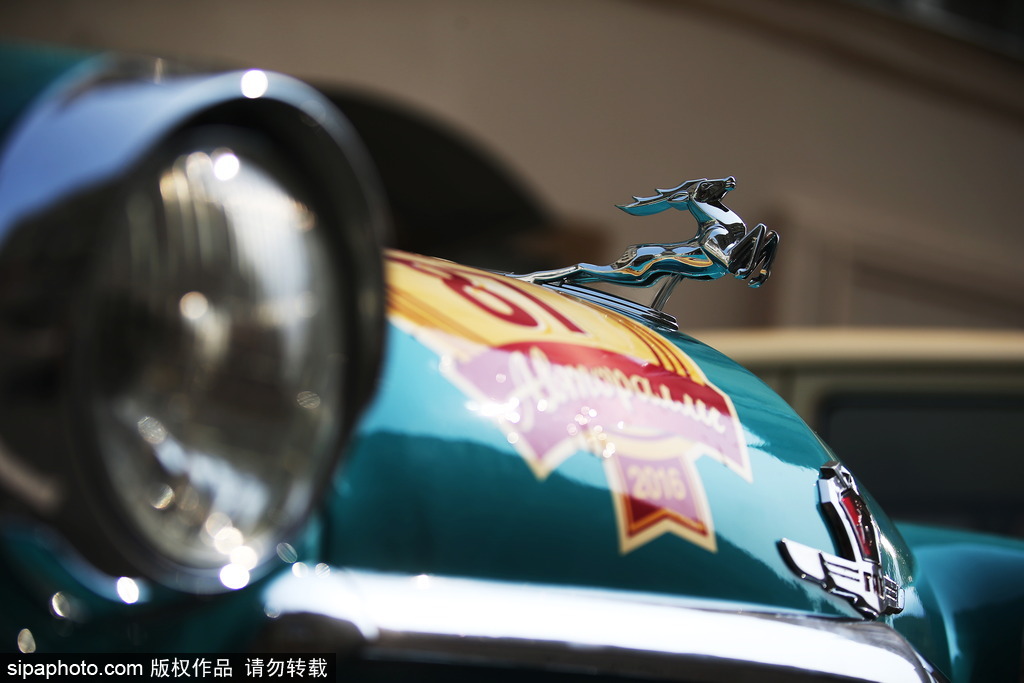 稀有古董車大集結 莫斯科舉行復古車游行