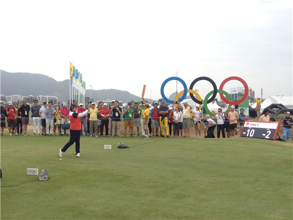 馮珊珊:摘銅雖略有遺憾 但“奧運(yùn)效應(yīng)”對(duì)高爾夫意義重大