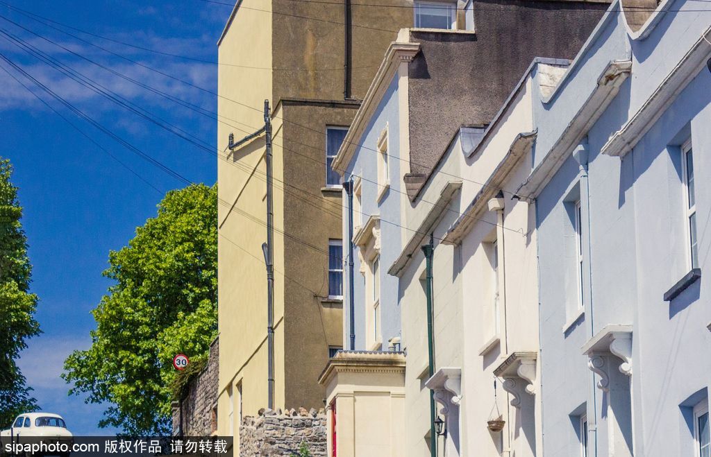 英國布里斯托爾將變彩色“童話世界” 政府出錢鼓勵民眾裝修