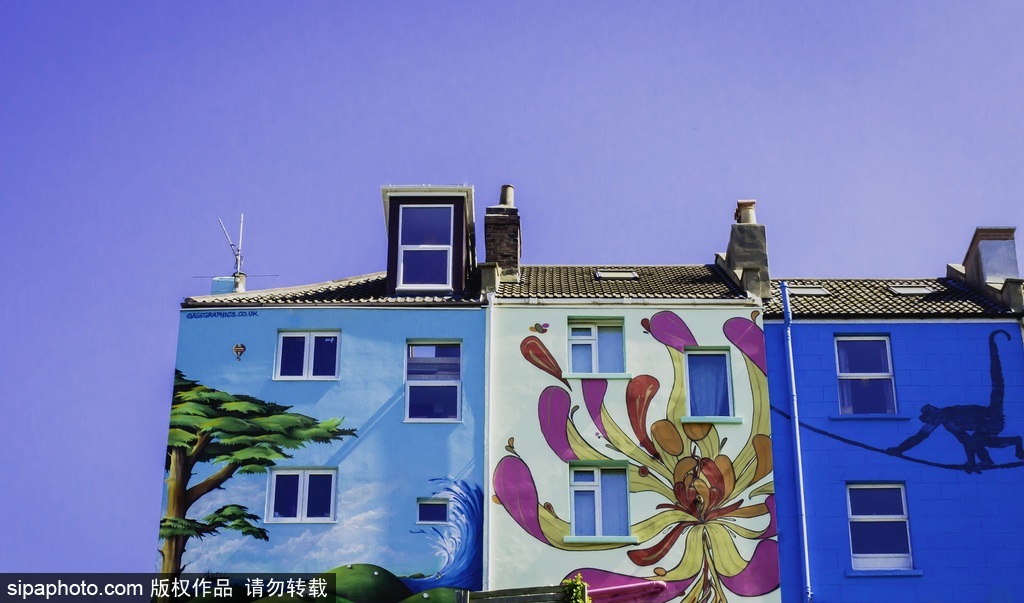 英國布里斯托爾將變彩色“童話世界” 政府出錢鼓勵民眾裝修