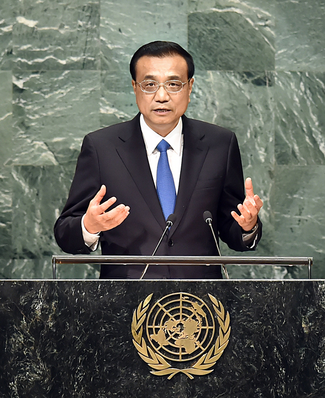 聯大“首秀”壓軸戲:李克強在聯大一般性辯論發表講話