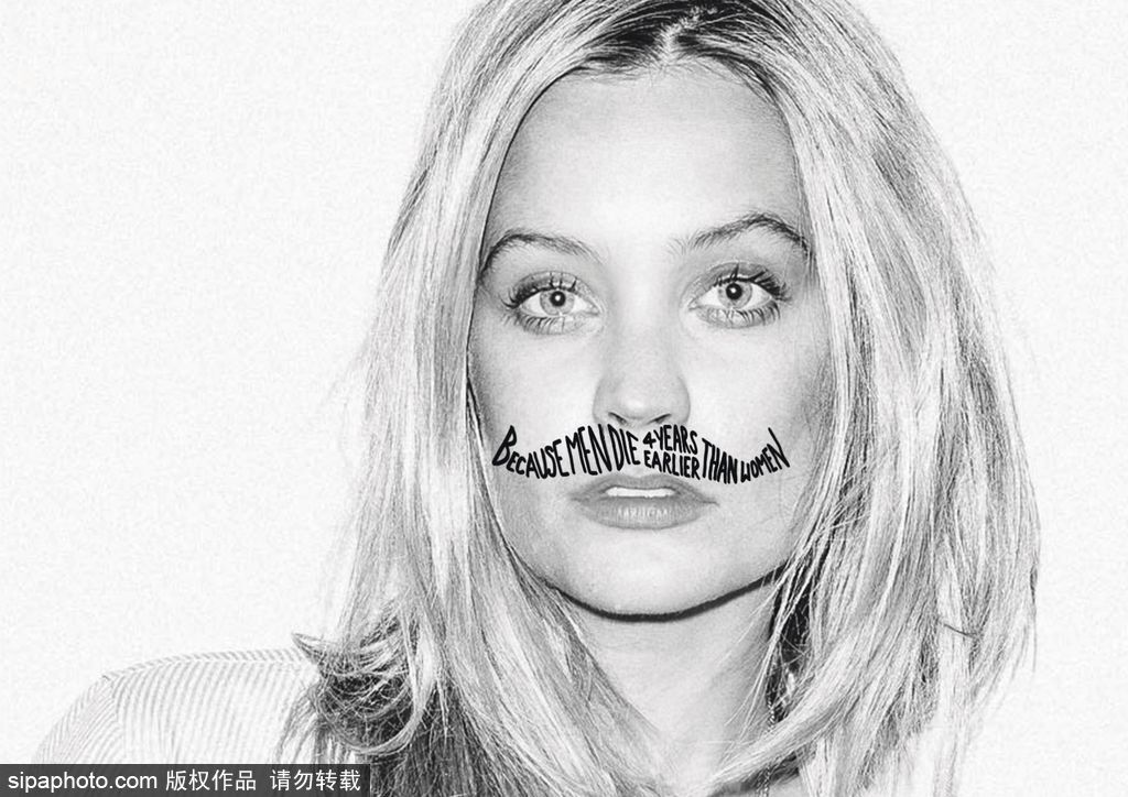 神奇的八字胡！英國慈善組織宣傳關愛男性健康