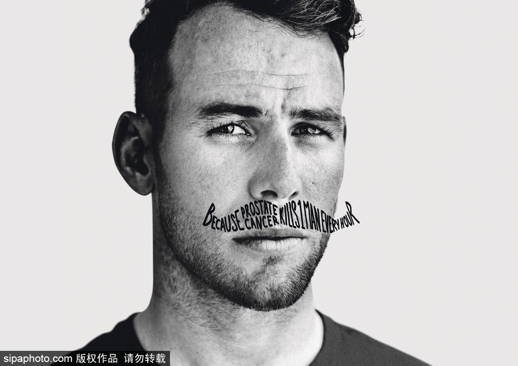 神奇的八字胡！英國慈善組織宣傳關愛男性健康