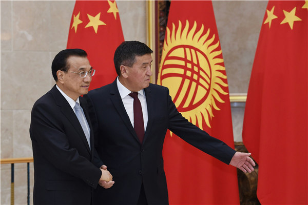 李克強(qiáng)：挖掘合作新增長(zhǎng)點(diǎn) 促進(jìn)中吉友好合作新發(fā)展