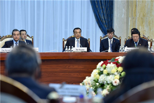 李克強(qiáng)：挖掘合作新增長(zhǎng)點(diǎn) 促進(jìn)中吉友好合作新發(fā)展