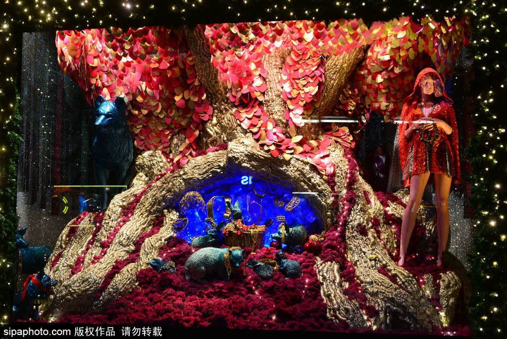 盤(pán)點(diǎn)：世界各地圣誕櫥窗大比拼 總有一款適合你