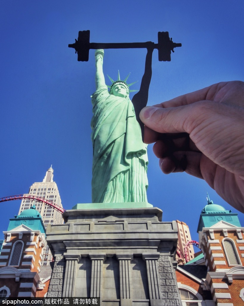 剪紙錯位藝術趣味無窮 盤點度假勝地巧變創意作品