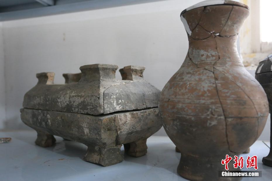 河南發掘4000多年前陶質排水管道