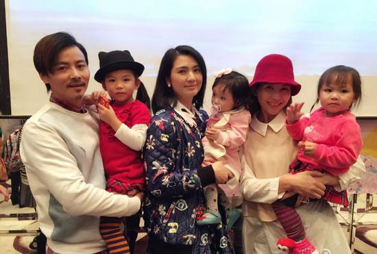 洪欣朱茵蔡少芬陳法蓉相擁合影 網友：一群天仙！