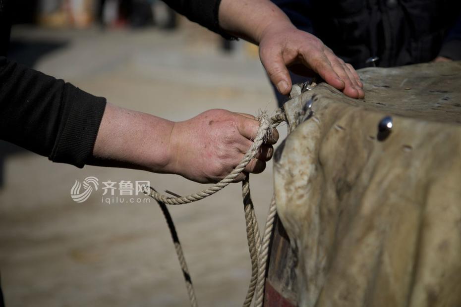 探訪山東濱州制鼓藝人 鼓面上跳出踢踏舞（圖）