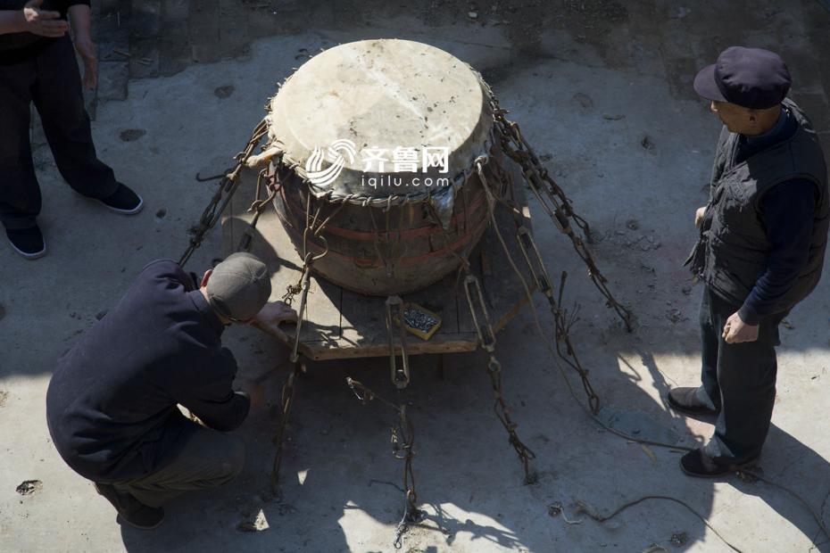 探訪山東濱州制鼓藝人 鼓面上跳出踢踏舞（圖）