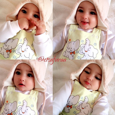 出生自帶美顏效果 瑞典寶寶網(wǎng)上走紅（組圖）