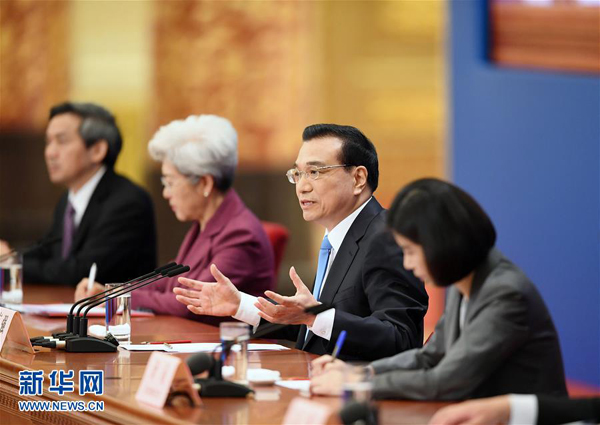 李克強:中方從不刻意追求貿易順差 希望看到貿易平衡