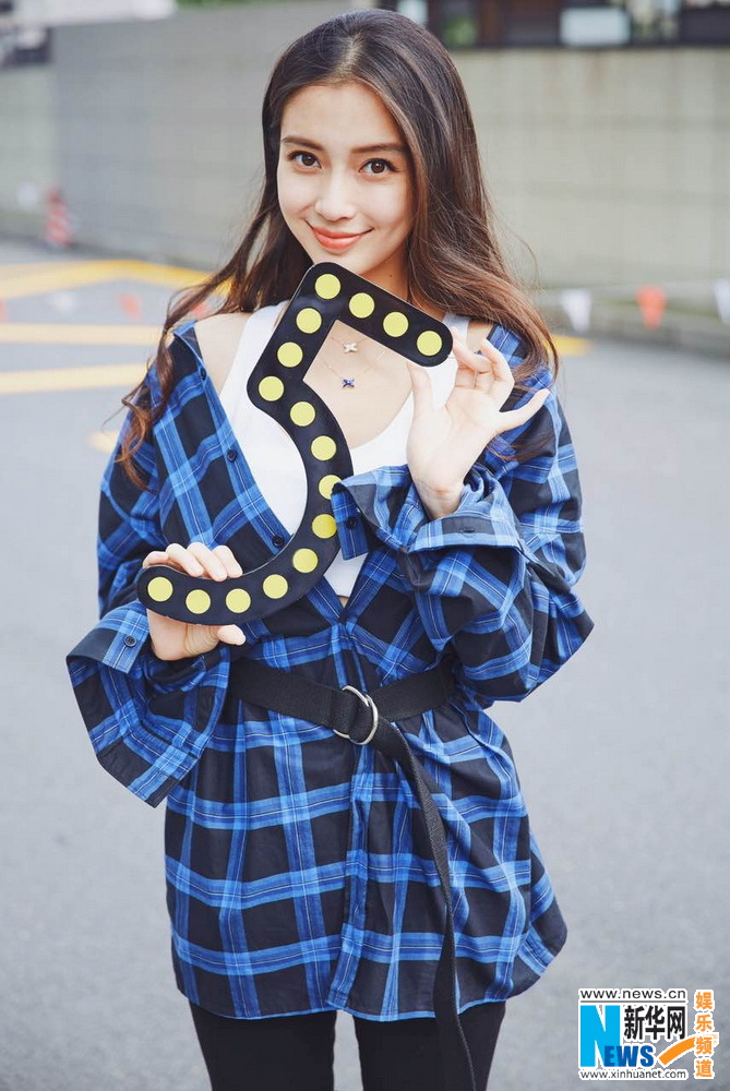 Angelababy竟然還有這么帥的時候！