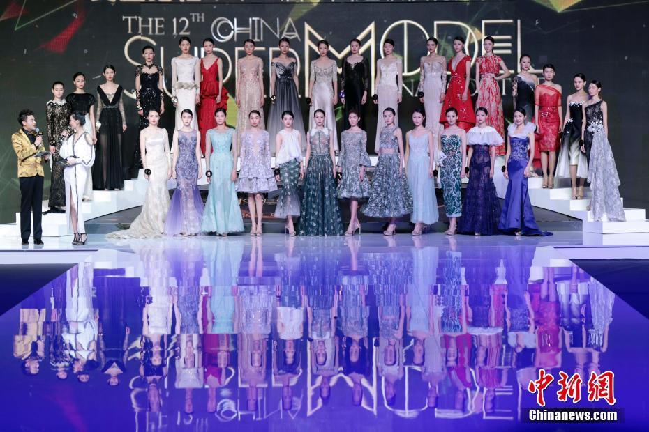 中國超級(jí)模特大賽舉行 滿眼都是大長腿！