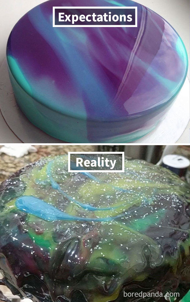 理想VS現實：這不是我想要的蛋糕！