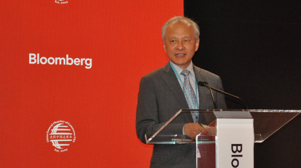 崔天凱大使:“一帶一路”為美國企業打開了機遇之門,歡迎美方加入