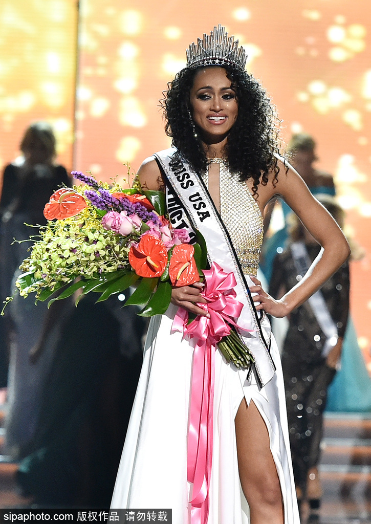 2017美國小姐出爐 哥倫比亞區小姐奪冠淚灑現場