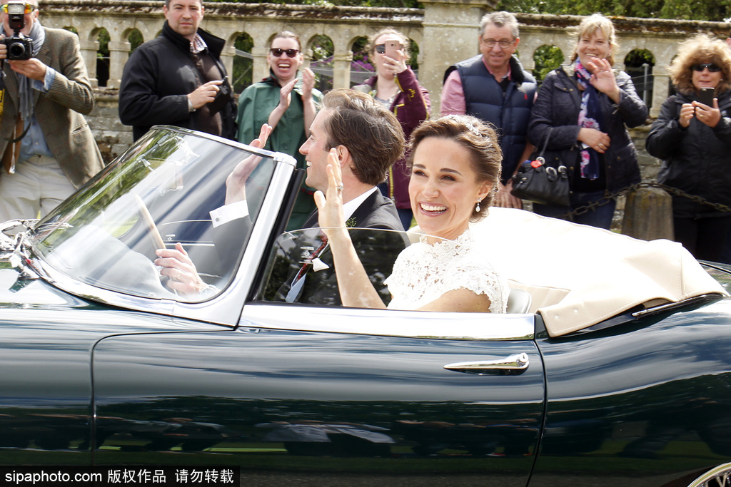 英國凱特王妃妹妹大婚 婚禮現(xiàn)場現(xiàn)場浪漫甜蜜