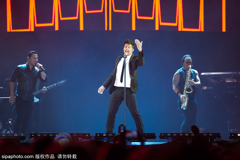 拉丁歌王瑞奇·馬丁西班牙火爆開唱彰顯個人魅力