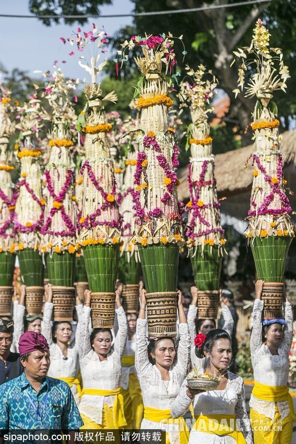 巴厘島藝術節開幕游行 讓你領略不一樣的巴厘風情