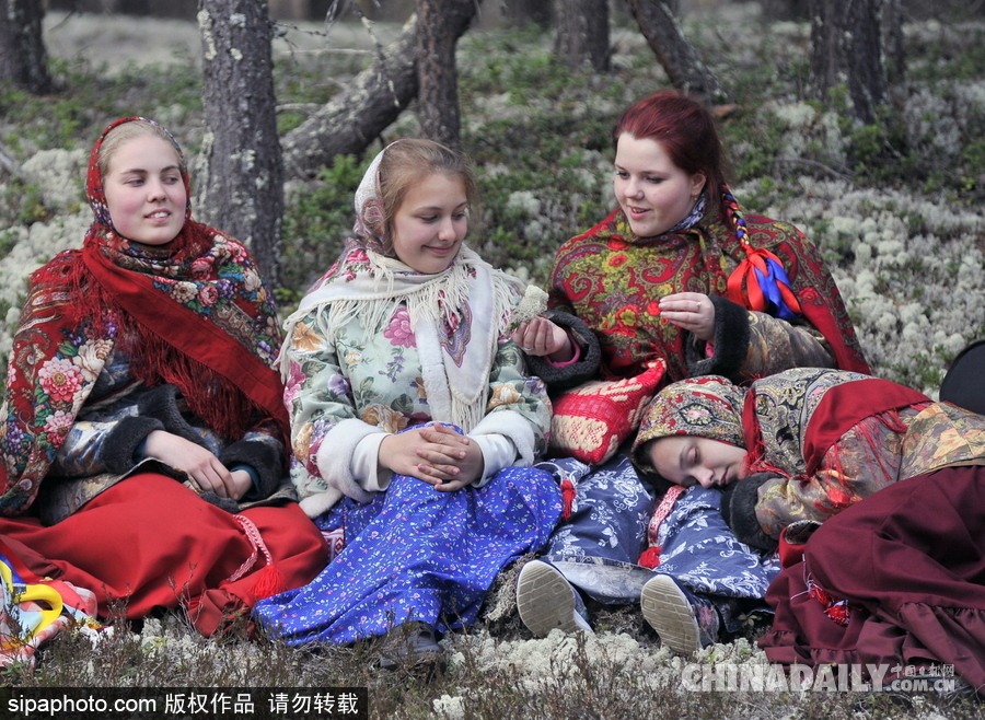 最炫民族風 俄羅斯摩爾曼斯克州舉辦民俗節(jié)