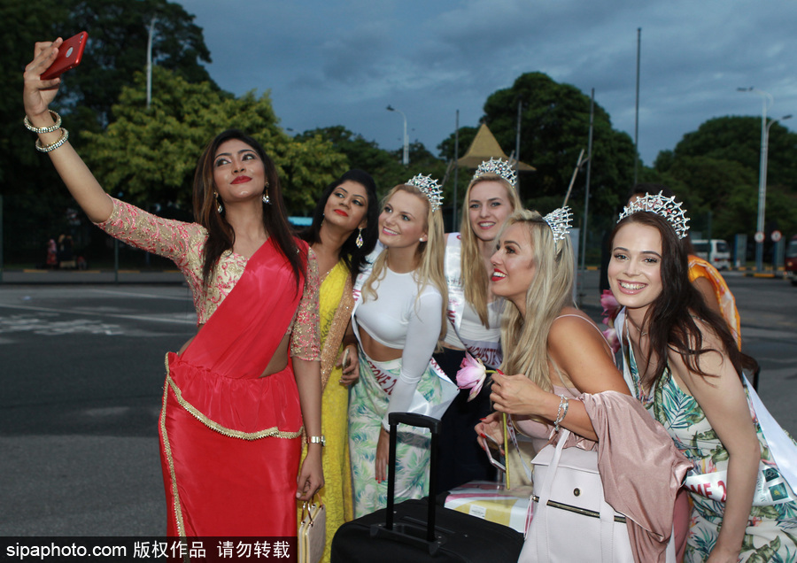 誰更美？2017英國小姐與斯里蘭卡小姐同臺競艷