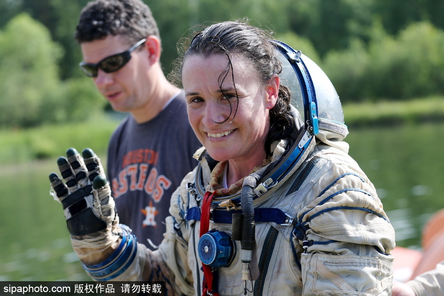 探訪國際空間站宇航員訓練 美俄加三國宇航員參加起飛前培訓