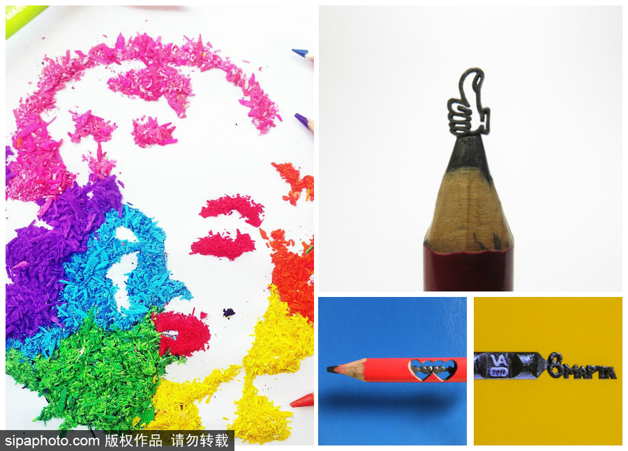 盤點(diǎn)筆尖上的藝術(shù)！創(chuàng)意無人能敵