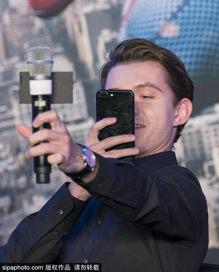 電影《蜘蛛俠：英雄歸來》韓國首映人氣爆棚