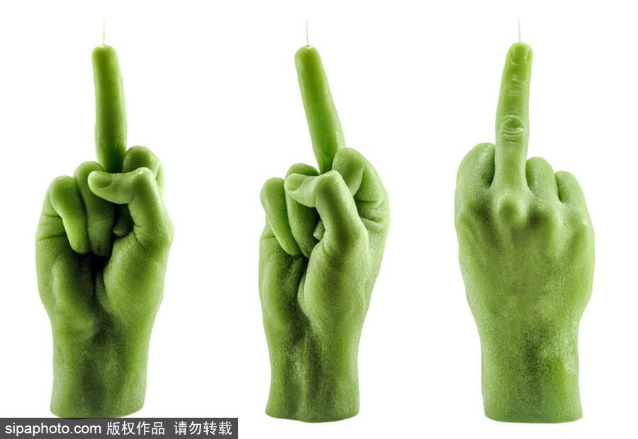 你認出這是蠟燭了嗎？立陶宛一公司推出人手型蠟燭可燃燒20小時