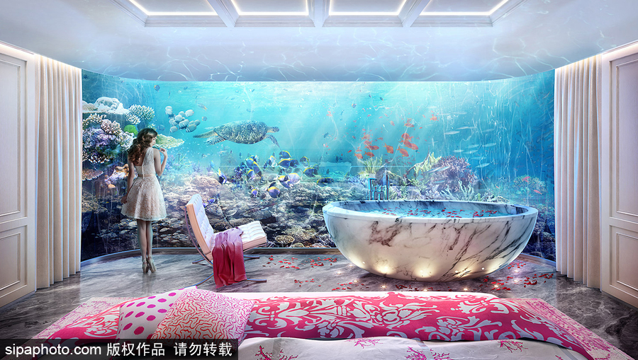 土豪之都迪拜能上天也能入海 將推出水下別墅