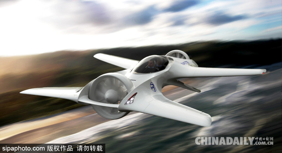 坐汽車也能上天了！飛行汽車問世炫酷十足