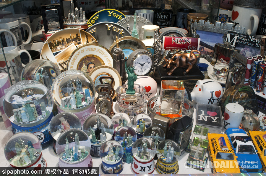 領略繁華的美國紐約街景 中國元素濃郁