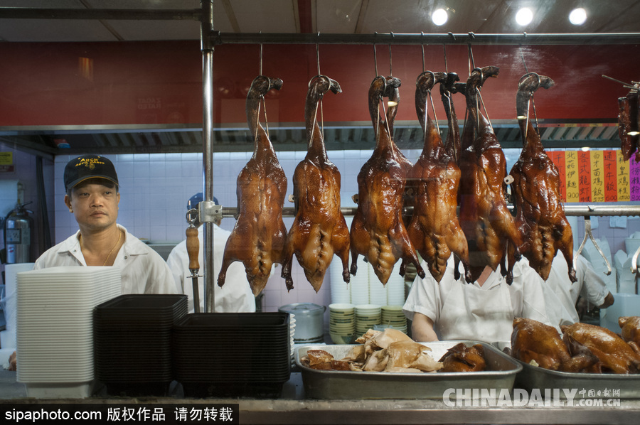 領略繁華的美國紐約街景 中國元素濃郁