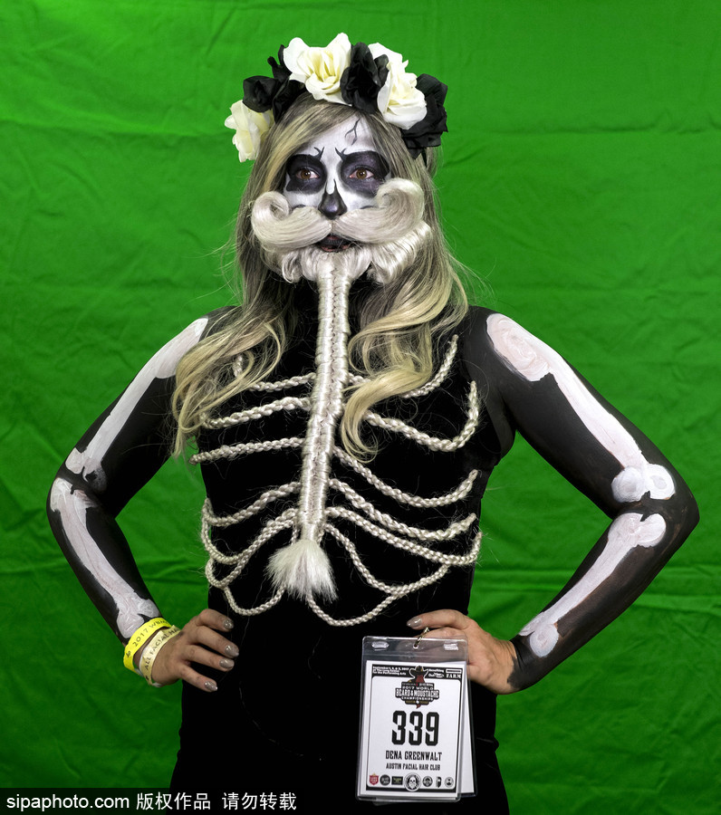 2017世界胡須錦標(biāo)賽美國奧斯汀精彩上演 參賽選手奇招盡出胡須造型任性獨特