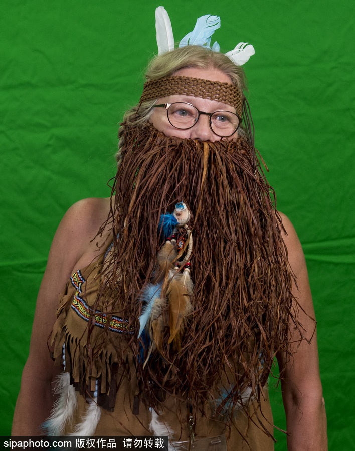 2017世界胡須錦標(biāo)賽美國奧斯汀精彩上演 參賽選手奇招盡出胡須造型任性獨特