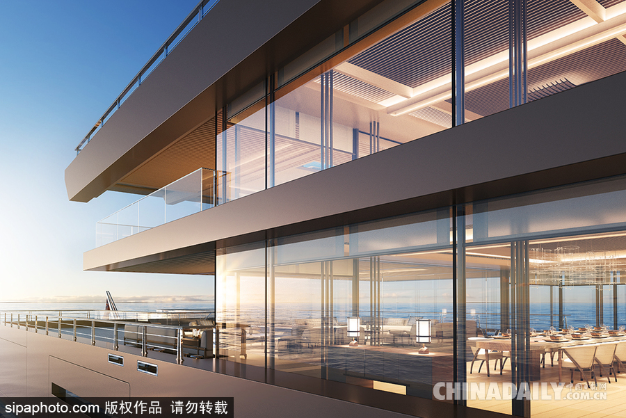 奢華到?jīng)]朋友！荷蘭公司設(shè)計超豪華游艇