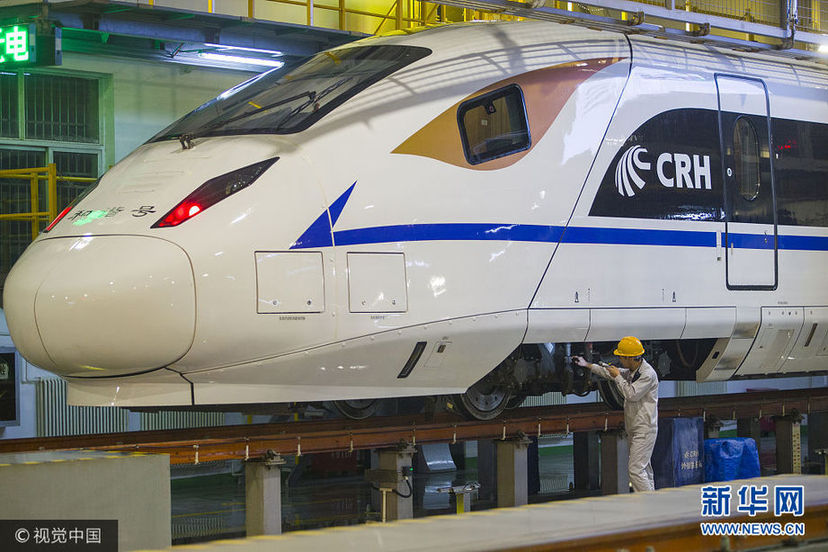 西安：動車“體檢” 備戰西成高鐵開通