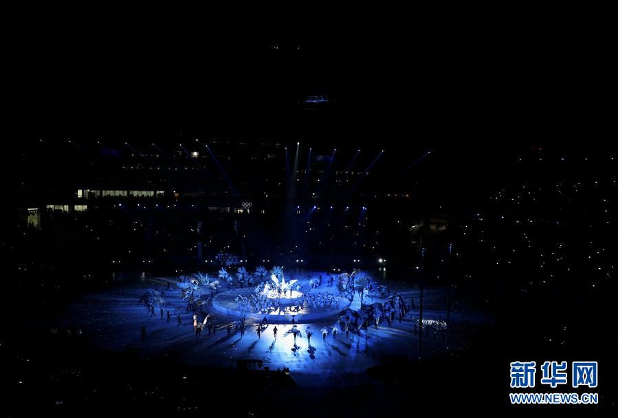 高清組圖:平昌冬奧會舉行開幕式