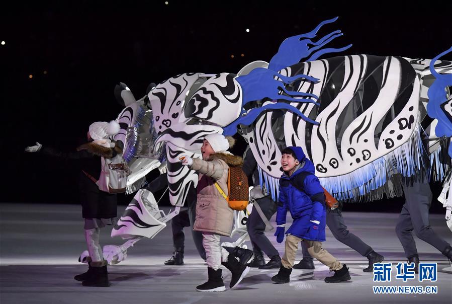 高清組圖:平昌冬奧會舉行開幕式