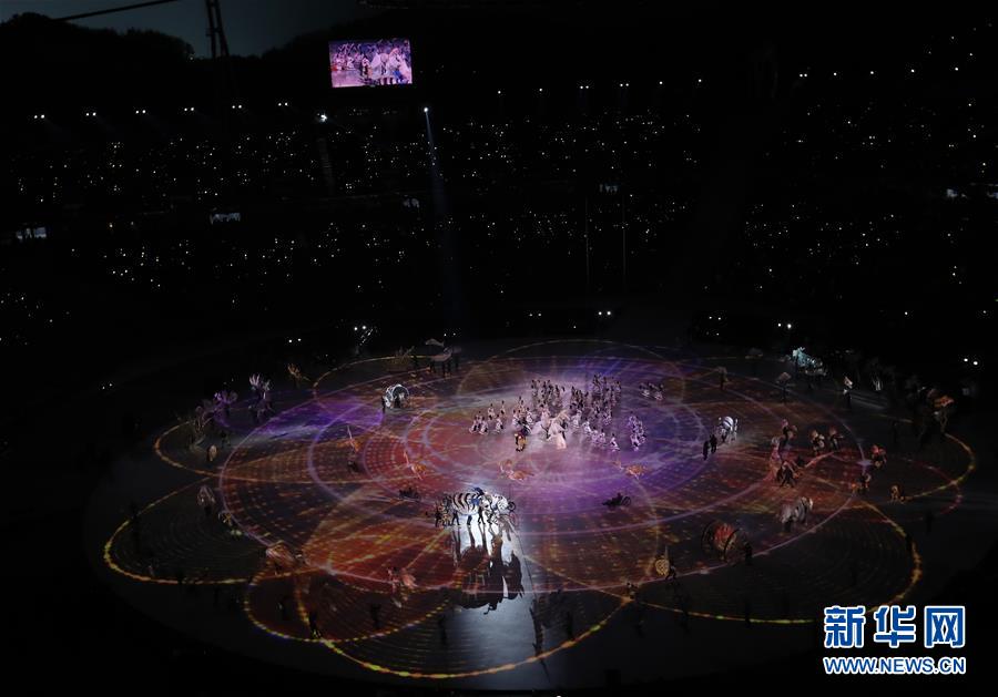 高清組圖:平昌冬奧會舉行開幕式