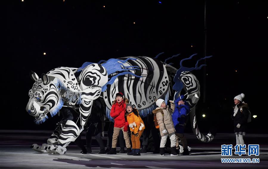 高清組圖:平昌冬奧會舉行開幕式